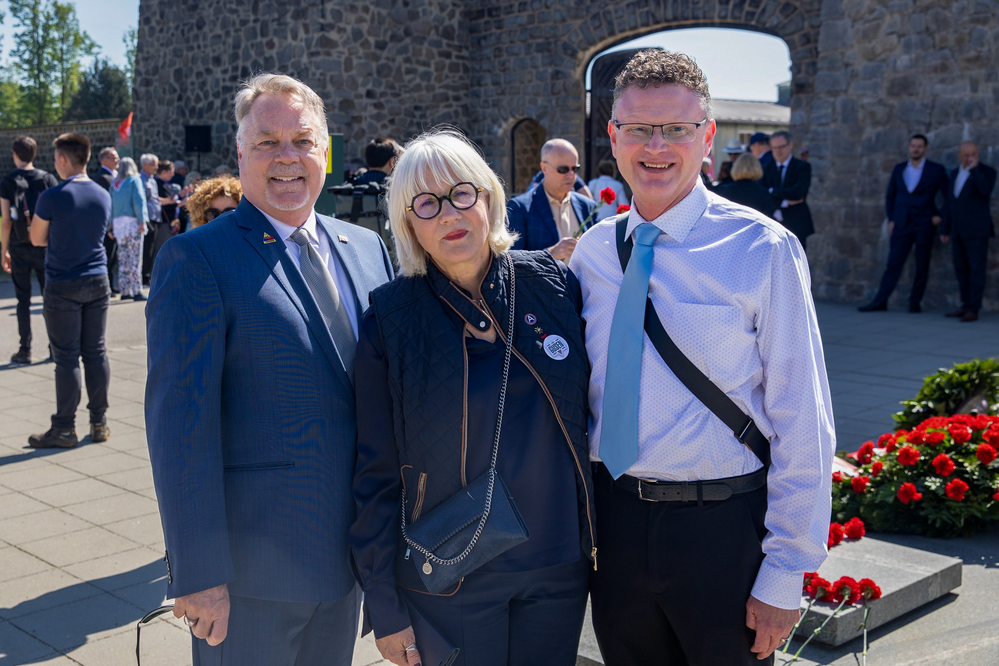 Rob Pettit with Helen Ayer Patton, granddaughter of General George S. Patton Jr.